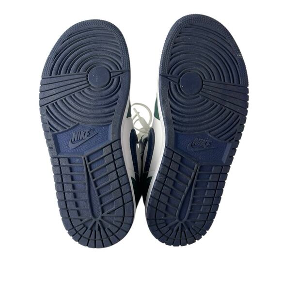 Nike Air Jordan 1 Mid SE Women's Noble Green Lace Up Athletic Sneakers Shoes 5.5 - Picture 4 of 6